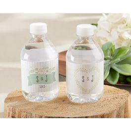 Personalized Water Bottle Labels - Kate's Rustic Wedding Collection