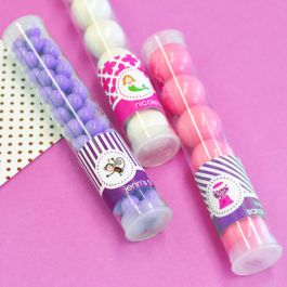 Personalized MOD Kid's Birthday Candy Tubes