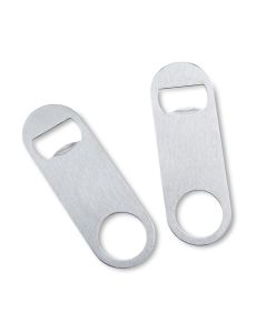 Silver Oblong Bottle Opener - DIY