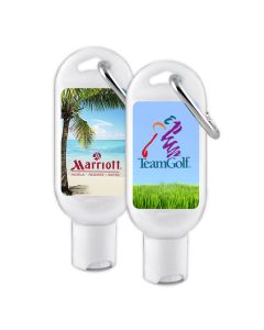 Custom Corporate Sunscreen with Carabiner (SPF 30)