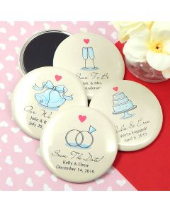 Personalized Wedding Magnets (2.25")