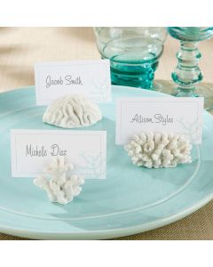 "Seven Seas" Coral Place Card/Photo Holder (Set of 6)