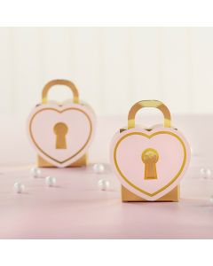 Love Lock Favor Box (Set of 12)