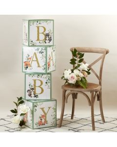 Woodland Baby Block Box (Set of 4)
