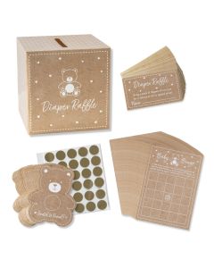 Kraft Bear Diaper Raffle & Scratch Off Game Set