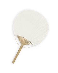 Elegant Bamboo Ivory Paddle Fans – Stay Cool in Style