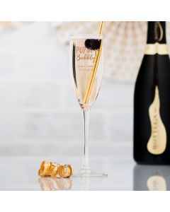 Personalized Champagne Flute