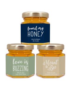 Catchy Sayings Personalized Honey Favors