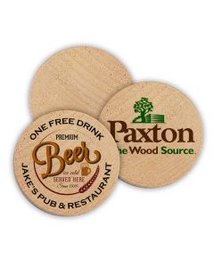 Custom Corporate Wooden Nickels