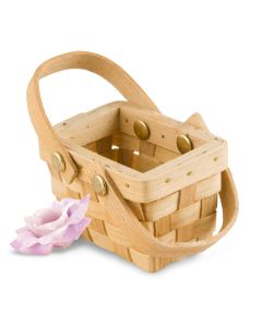 Miniature Woven Picnic Basket (Set of 6)