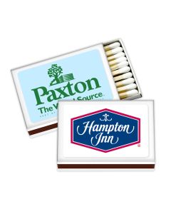Custom Corporate Matches - Set of 50 (White Box)
