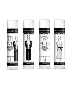 Personalized Lip Balm Wedding Favors