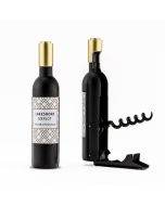 Wine Bottle Shaped Corkscrew And Bottle Opener Favor