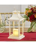 LED Vintage Decorative Ivory Lantern - Hampton