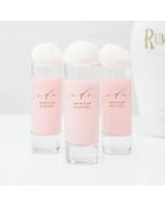 Custom Printed 2.5 oz. Tall Shot Glass Wedding Favor