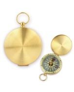 Gold Metal Compass Gift - Blank