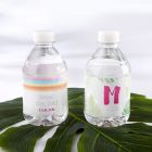 Personalized Water Bottle Labels - Pineapples and Palms 