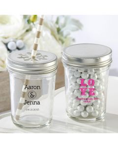Mason Jar with Your Choice of Lid (Set of 12) 