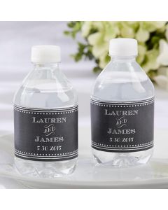  Personalized Water Bottle Labels - Chalk 