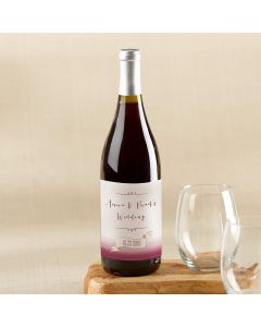 Personalized Vineyard Wine Bottle Labels