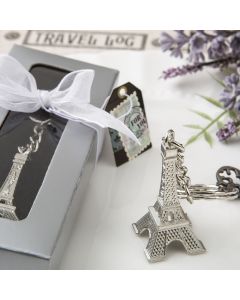 Eiffel tower metal key chains