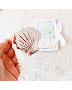 "A Jewel From the Sea" Seashell Bookmark