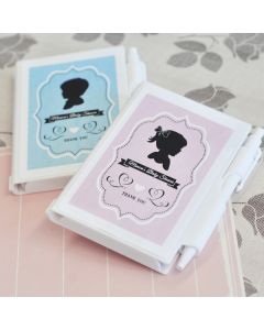 Vintage Baby Personalized Notebook Favors 