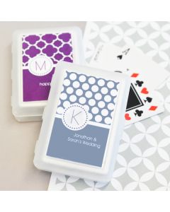 MOD Pattern Monogram Playing Cards