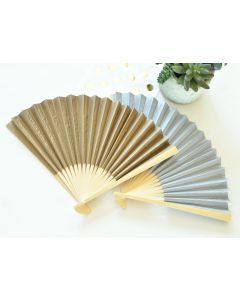 Colored Paper Fans 