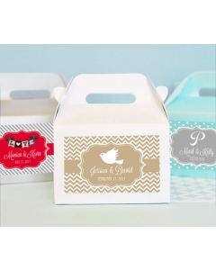 Personalized Theme Mini Gable Boxes (set of 12)