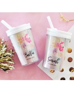 Flower Girl Sippy Cups