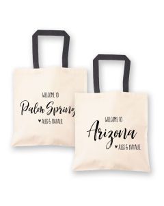 State Canvas Welcome Tote Bag