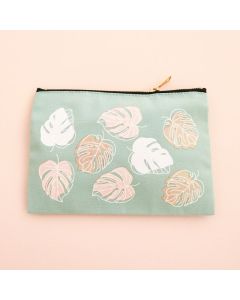 Palm Print Cosmetic Bag