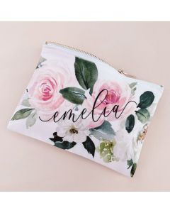 Spring Rose Cosmetic Bag