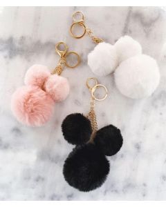 Pom Pom Keychains