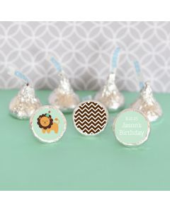 Personalized Kid's Birthday Hershey's Kisses Labels (Set of 108)