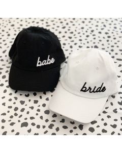 Bride & Babe Baseball Caps