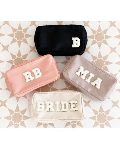 Personalized Nylon Pouch Gift Bags Bridesmaid Gift 