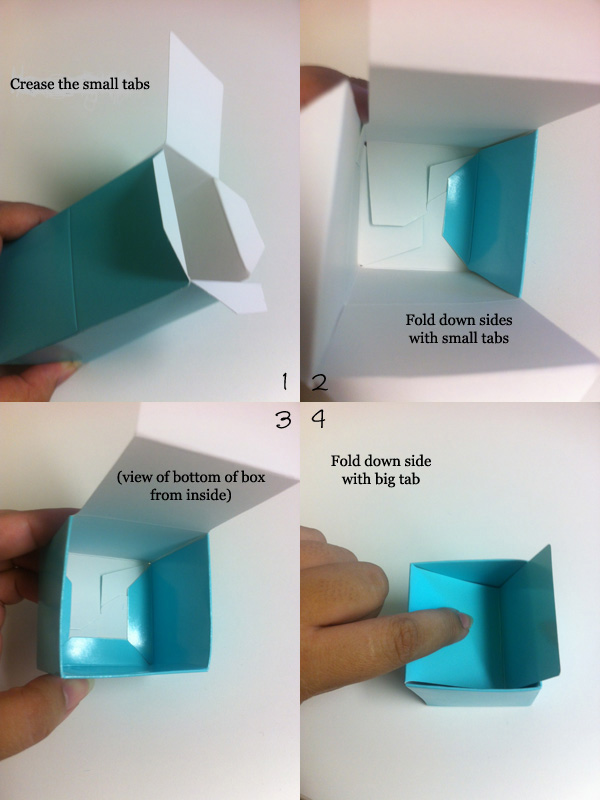 How to assemble Mini Cube Boxes 4